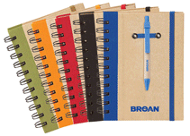 Custom Colored Recycled Notebooks