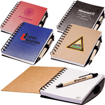 Recycled Notepad Jotters and Pens
