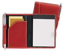 Red Blank Writing Notepad