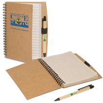 Spiral Bound Custom Recycled Notepad