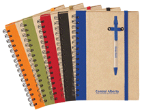 Spiral Recycled Paper Notebooks